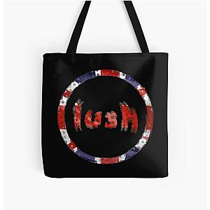 Shoegazing English Rock Band Lush Radial Blur Logo   All Over Print Tote Bag RB1608