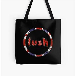 Shoegazing English Rock Band Lush Radial Blur Logo Racerback Tank Top All Over Print Tote Bag RB1608