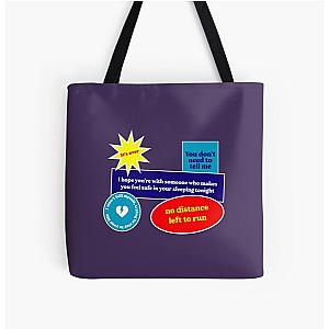 Blur Band No Distance Left To Run All Over Print Tote Bag RB1608