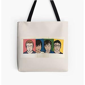 Blur Band All Over Print Tote Bag RB1608