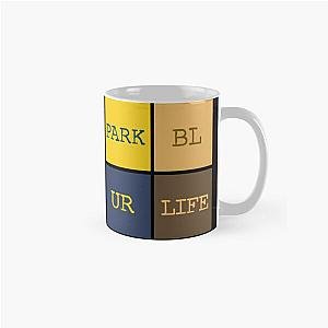 Blur band parklife squares design Classic Mug RB1608