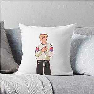 blur damonalbarn Throw Pillow RB1608