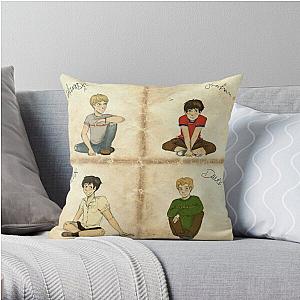 Little Blur Throw Pillow RB1608