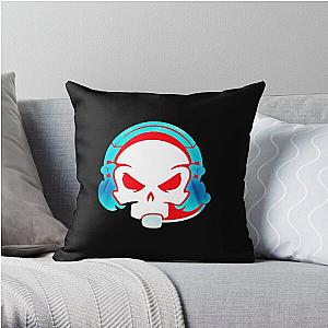 logos blur band Throw Pillow RB1608