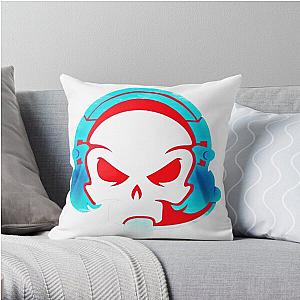 Best news logos blur band Throw Pillow RB1608