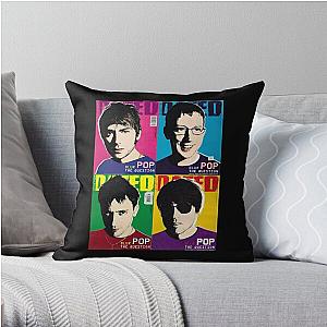 Blur band Blur band Blur band Throw Pillow RB1608