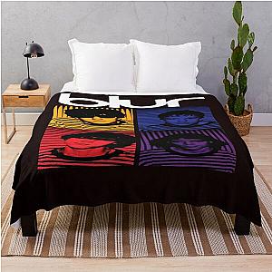 Blur English Rock Band Legend Most Popular Essential T-Shirt Throw Blanket RB1608