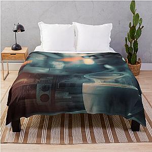 Blur Coffee and TV Throw Blanket RB1608