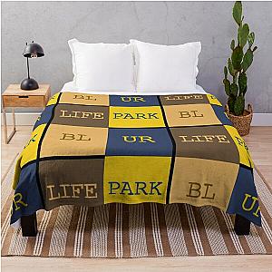 Blur band parklife squares design Throw Blanket RB1608