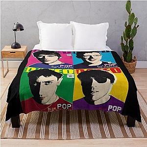 Blur band Blur band Blur band Throw Blanket RB1608