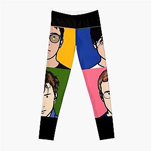 Blur logo design British rock band founded in Colchester batang wangi Leggings RB1608