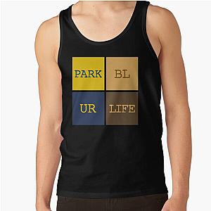 Blur band parklife squares design Tank Top RB1608