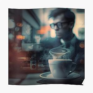 Blur Coffee and TV Poster RB1608