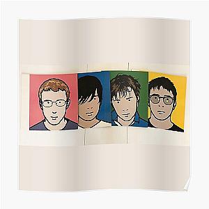 Blur Band Poster RB1608