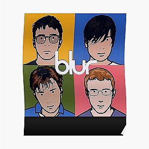 Blur design For Fans Poster RB1608