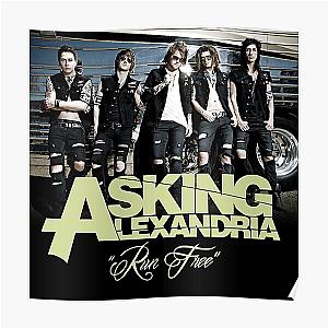 Asking Alexandria Run free Poster RB1608