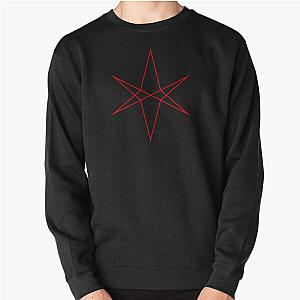 red bmth star Pullover Sweatshirt RB1608