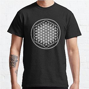 White bmth circle Classic T-Shirt RB1608