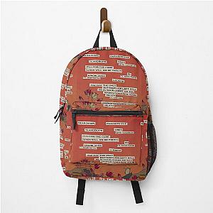 Bring Me Songs List Backpack RB1608