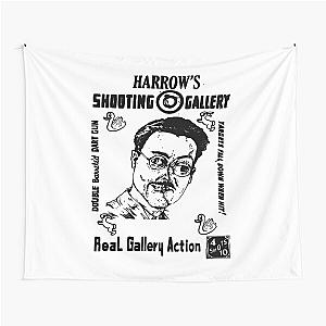 Vintage Retro Harrow's Boardwalk Shooting Gallery - Boadwalk Empire Halloween Tapestry