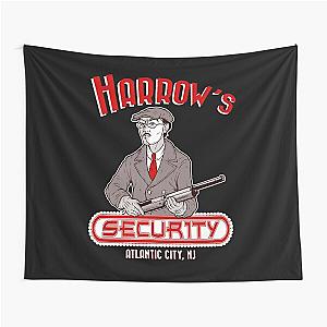 Retro Vintage Harrow's Security Christmas Tapestry