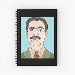 Special Present Richard Harrow from Boardwalk Empire Christmas Spiral Notebook