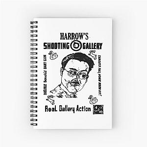 Vintage Retro Harrow's Boardwalk Shooting Gallery - Boadwalk Empire Halloween Spiral Notebook