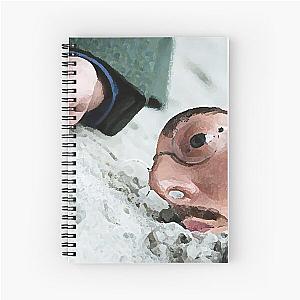 the death of richard harrow Spiral Notebook