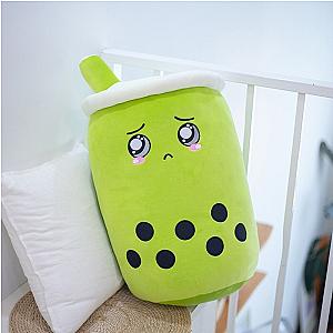 24-70cm Green Boba Sad Bubble Tea Toy Plush