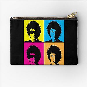 Vintage Bob Dylan's Face Design Music Fans Men Women Zipper Pouch