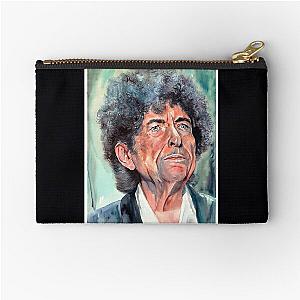 bob dylan watercolor portrait suzanns art	 Zipper Pouch