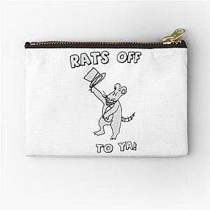 Rats Off To Ya Bob Dylan Tim And Eric Store Zipper Pouch