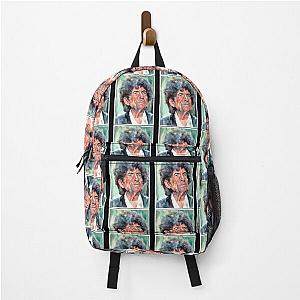 bob dylan watercolor portrait suzanns art	 Backpack