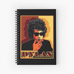 Official Merchandise of Bob Dylan Spiral Notebook