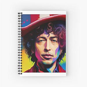 Bob Dylan Rock Star Spiral Notebook