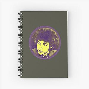 Bob Dylan vintage color Spiral Notebook