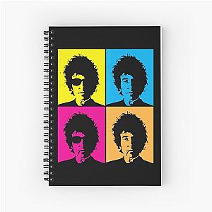 Vintage Bob Dylan's Face Design Music Fans Men Women Spiral Notebook