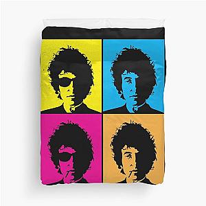 Vintage Bob Dylan's Face Design Music Fans Men Women Duvet Cover