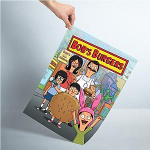 Bob's Burgers Posters - Cartoon Poster Image Gift For Bobs Burgers Lover