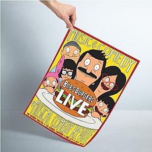 Bob's Burgers Posters - Music Comedy Bobs Burgers Printing Poster Home Decor