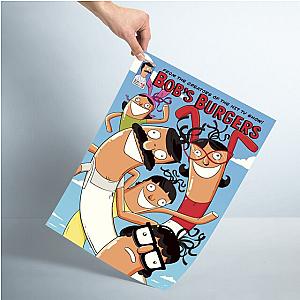 Bob's Burgers Posters - Cartoon Funny Print Poster Silk Fabric No Frame Home Decoration