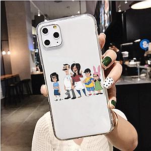 Bob’s Burgers Phone Cases - Cartoon Family Art Print Soft TPU iPhone Case