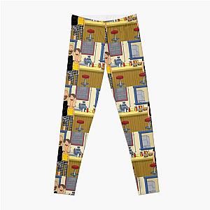 Bob's Burgers Leggings - Self Portrait - Bob's Burgers Leggings