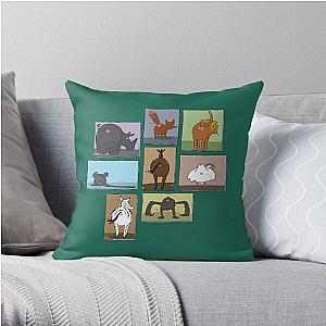 Bob's Burgers Pillows - Butts Butts Butts - Bob's Burgers  Throw Pillow Cover