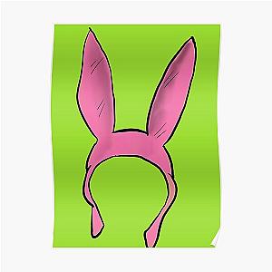 Bob's Burgers Posters - Pink Bunny Hat | Bob's Burgers Inspired | @ HeckinFarOut Poster