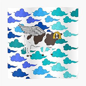 Bob's Burgers Posters - Bob's Burgers Moolisa Sacred Cow Clouds Fan Art Poster