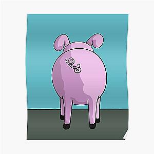 Bob's Burgers Posters - Bob's Burgers Art Crawl Pig Anus Poster