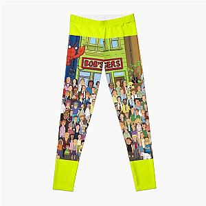 Bob's Burgers Leggings - Bob's Burgers Character Collage Leggings