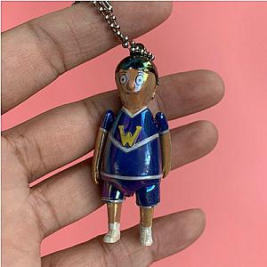 Bob's Burgers Keychains - Cartoon Bobs Figures Metal Pendant Keyring Gift For Kids