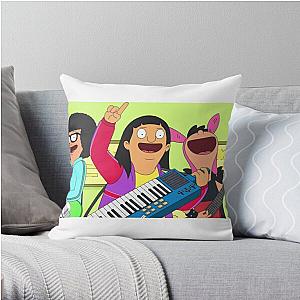 Bob's Burgers Pillows - Bob's Burgers Boy Band Throw Pillow Cover